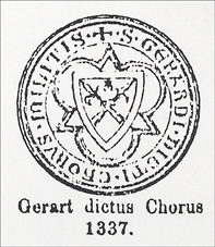 Familiewapen Ritter Gerhard Chorus